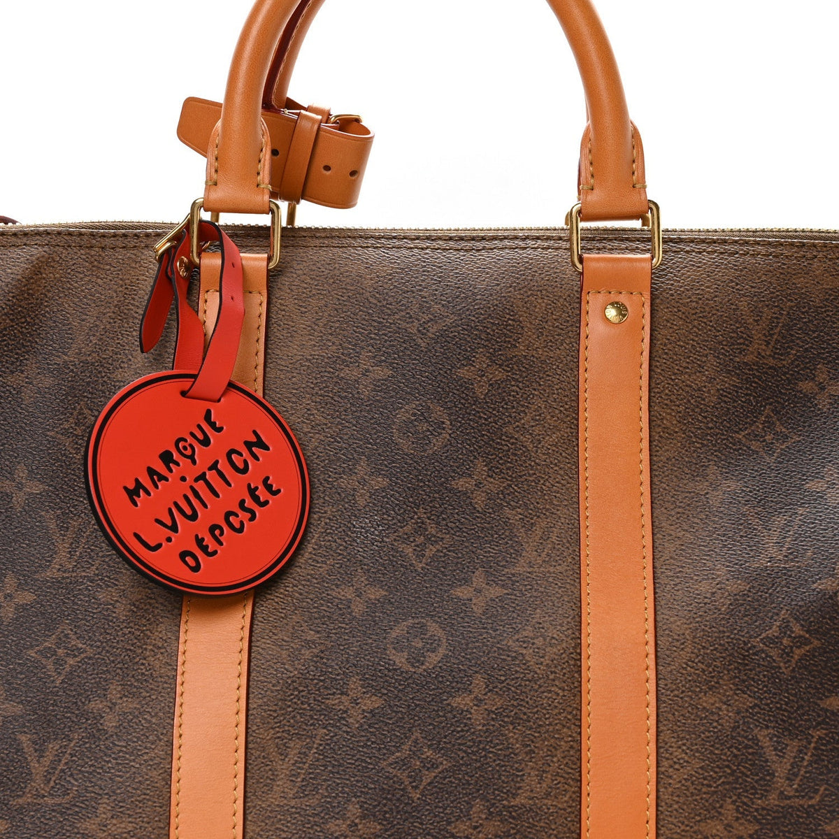 MONOGRAM DUST KEEPALL BANDOULIERE 50