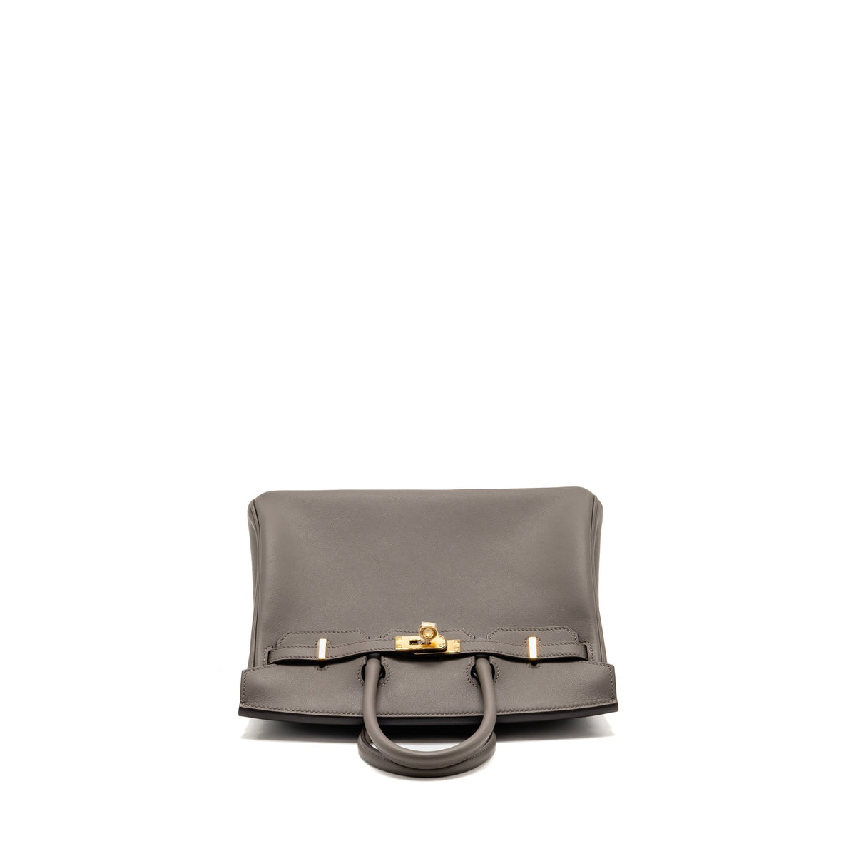 HERMES BIRKIN 25 SWIFT 8F GRIS ETAIN GHW