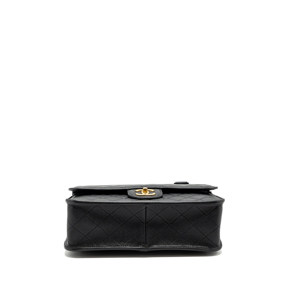 22K LARGE BACKPACK CAVIAR BLACK GHW(MICROCHIP)