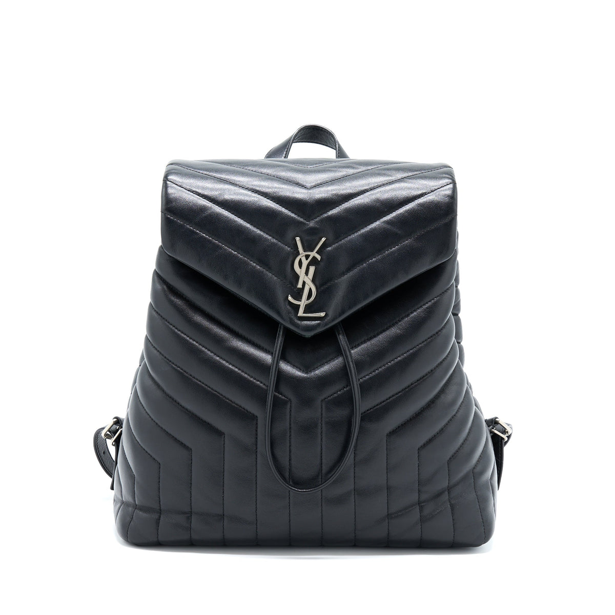 /YSL LOU LOU BACKPACK BLACK SHW