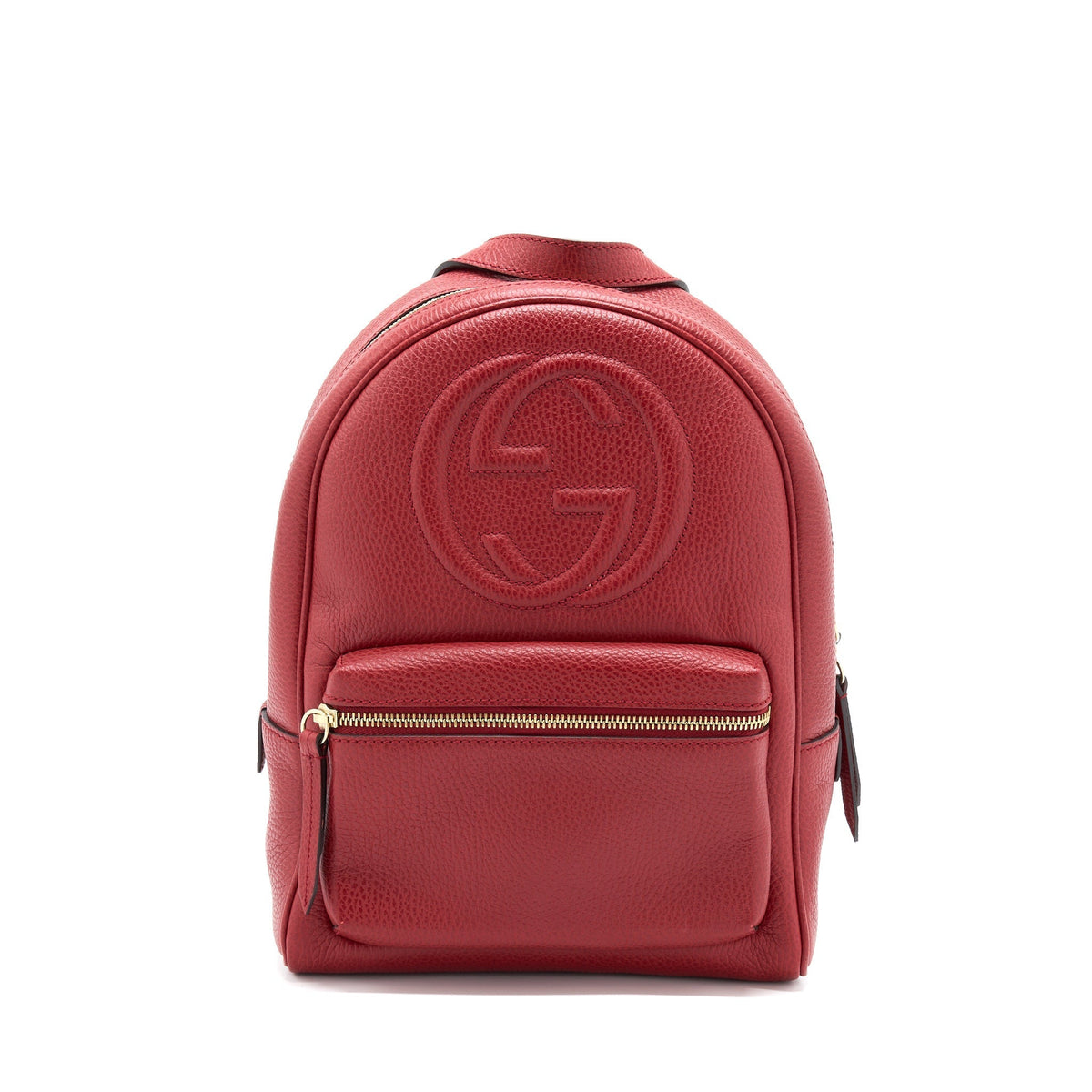 SOHO CHAIN BACKPACK RED GHW